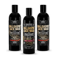 Derm Dude BallGasmic Ball Wash Men’s Grooming Bundle – Strawberry Fresh (2 Pack) + Sweet Whiskey (1 Pack) | Charcoal Groin Wash for Odor Defense Comfort &amp Daily Use – 3 x 8oz