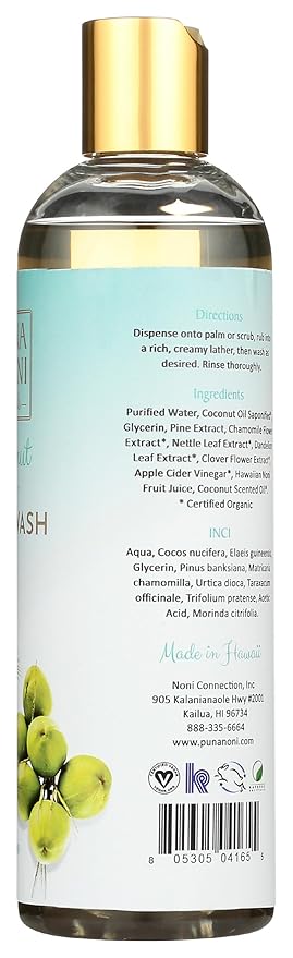 Puna Noni Coconut Cream Bodywash 12 Fz