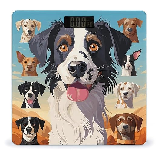 The Dog Breed Scale for Body Weight Digital Bathroom Scale Accurate Smart Weight Scales with Large Display Weighing Machine High Precision Scales