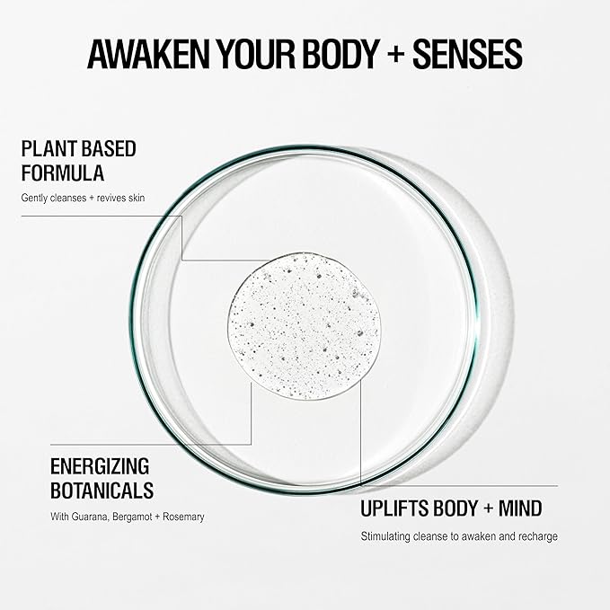 Grown Alchemist Energize Body Cleanser Chamomile Bergamot &amp Rose Gentle Bodywash. Hydrates and Cleanses Skin (300 ml).