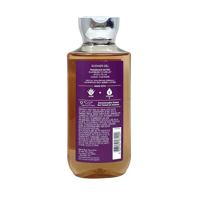 Bath &amp Body Works Prismatic Stars 2 Pack Body Wash Bundle with an Aloe Vera Bar Soap - Full Size