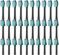 20/50/100 Pieces Toothbrush Heads Compatible for Apiyoo P7/Y8/SVP/Moon Electric Heads Vacuum Bristle Nozzle(100Black)