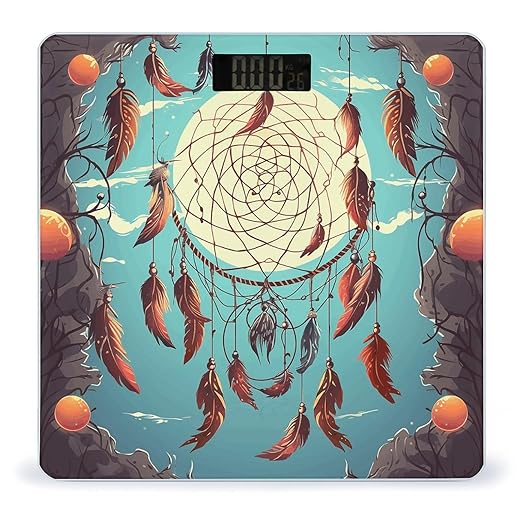 Catch Dream Net Smart Scale for Body Weight Accurate Bathroom Scale with LED Display Digital Weight Scales Weighing Machine High Precision Scales for Bath Home