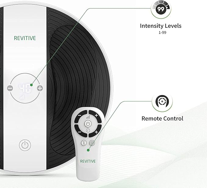 REVITIVE New ProHealth Circulation Booster - Relief for Occasional Tired Legs and FeetWhite and Black