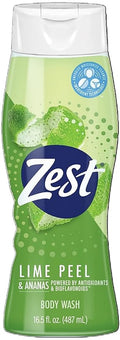 Zest Body Wash Lime Peel 16.5 Fl Oz
