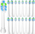 16pcs Replacement Toothbrush HeadsCompatible for with Soft Electric Brush Head 4100 6500 6100 7500 5300 1100