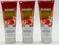 Generic 3 pack bath body works BAHAMAS PASSIONFRUIT &amp BANANA FLOWER Moisturizing Body Wash