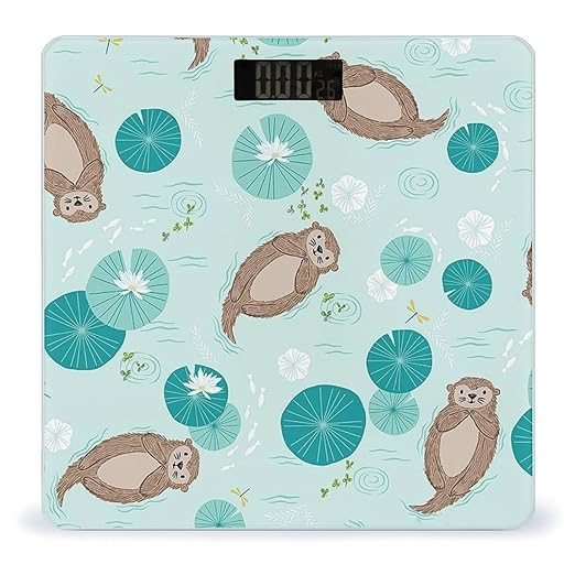 Otters Scale for Body Weight Digital Bathroom Scale Accurate Smart Weight Scales with Large Display Weighing Machine High Precision Scales