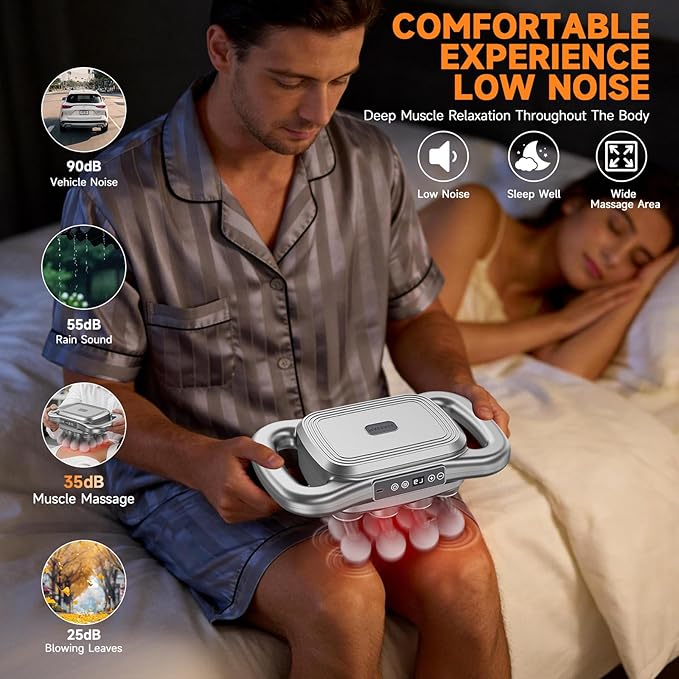 16 Head Massage Gun SetDeep Tissue Percussion Massager with 9 Modes &amp LevelsElectric Massage Tools for Back/Neck/Shoulder/Waist/Arm/Hand/Leg/Foot/Full Body Muscle Massager Gun Pain Relief