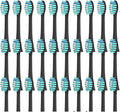 20/50/100 Pieces Toothbrush Heads Compatible for Apiyoo P7/Y8/SVP/Moon Electric Heads Vacuum Bristle Nozzle(50Black)