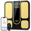Professional Smart Scale for Body Weight BMI Body Fat Muscle Mass Highly Accurate 25 Body Composition Weighing Machine Bathroom Digital Scale Large Display Sync with Fitness App 402lb