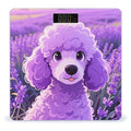 Digital Bathroom Scale for Body Weight Scale with Bright LCD Display High Accuracy Step-On Technology Auto On/Off Poodle Digital Scales 400 Lbs /180kg