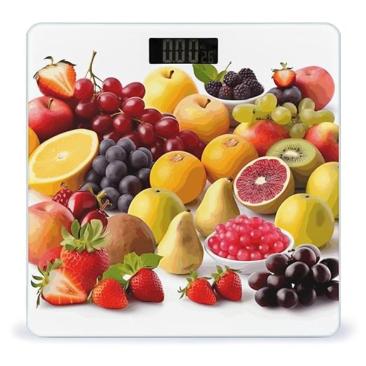Fresh Fruits Scale for Body Weight Smart Scales Digital Bathroom Scale High Precision Weighing Scales with Large Display Weighing Machine for People