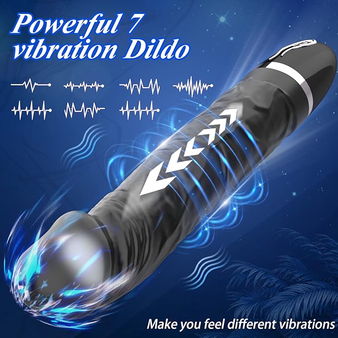 Portable Vibrating Massager -Clitioral Sucker Relaxes Muscles Heating Modes Viboators Toy Couples- for Body and Back Foot Silent Personal for Sports Massage Adult Tools Relaxation t34213 (Black)