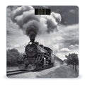 Steam Train Clouds Digital Bathroom Scale Fashion Unique Weight Scale BMI Anti-Slip Precision Weighing Scales Suitable for Home Bedrooms Use and Gift