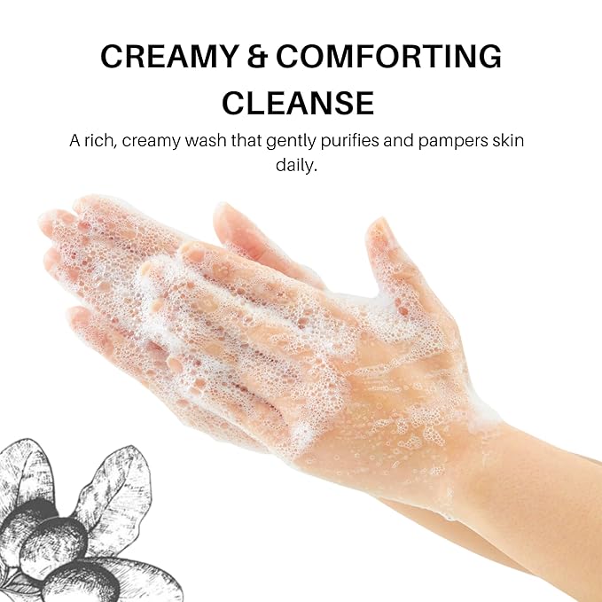Barefoot Venus White Pine Creamy Cleansing Body Wash - 350 ML / 12 OZ (Apricot Brandy)