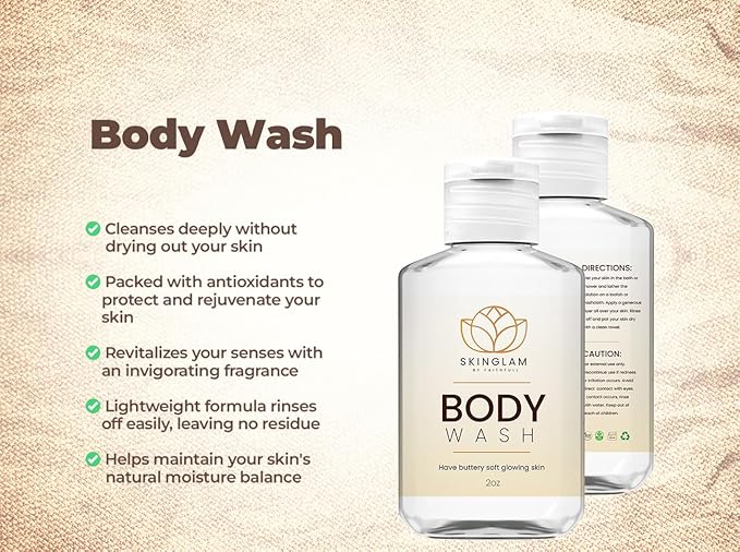 Body Wash (4 oz Vanilla)