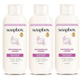 Soapbox Body Wash Watermelon + Peony Body Wash for Women Men Vegan &amp Antioxidant Rich Exfoliating Moisturizing Soap with Shea Butter Peptides &amp Keratin Promoting B3 3 Pack 20oz Each