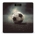 Sport Soccer Bathroom Scale Rounded Smart Scale for Body Weight Automatic Power On/Off Weight Scales Accurate Bathroom Digital Scales for Pet Home Bedroom Kitchen