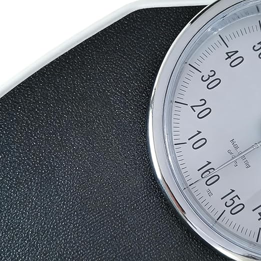 Bathroom Weight Scale – Mechanical Scale with Measurement of 160 kgHome Weight Measuring Instrument – For Home Use Gym Travel Office Commercial Apartment