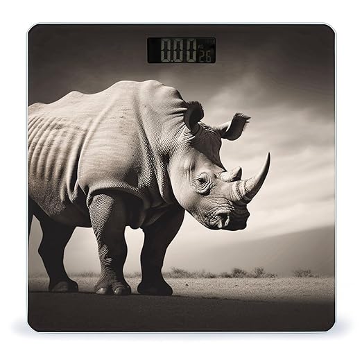 South Africa Animal Scale for Body Weight High Precision Digital Weight Scales with LCD Display Anti-Slip Sturdy Slim Tempered Glass Bathroom Scale for Home Use