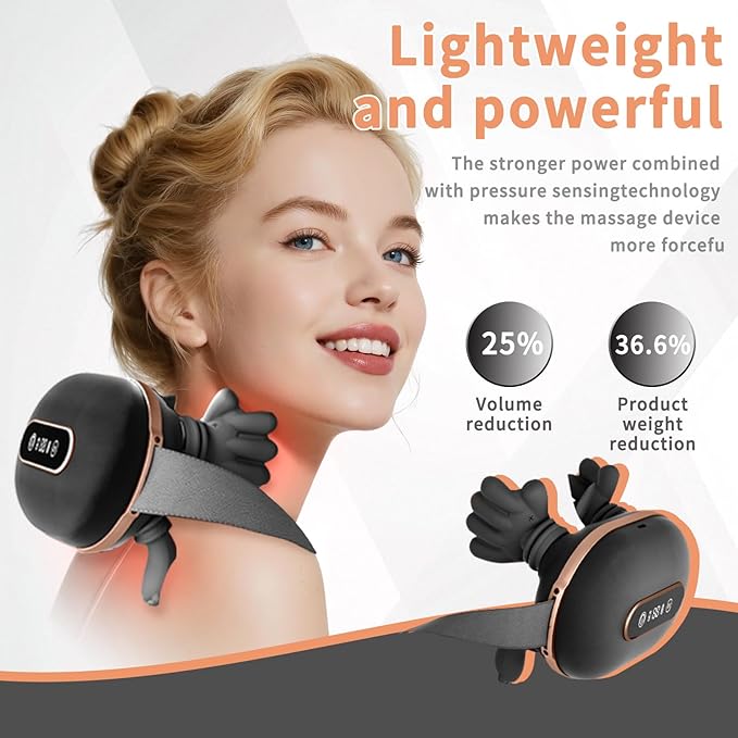 4D Neck Massager with LED Display