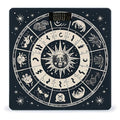Astrological Sign Digital Bathroom Scale for Body Weight Weighing Scale with Backlit LCD Display High Precision Measurements &amp Measures Weight Up to 180kg