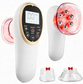 AAQ 4-in-1 Body Sculpting Machine - Professional Cellulite Massage Tool with Lymphatic Drainage &amp Skin Tightening Body Sculptor for Back Abdomen Waist Arms Legs and Buttocks-White
