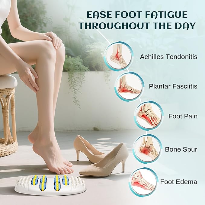 Ionic Foot Bath Detox Machine Feet Detox Machine for Home Use Home Salon Spa for Deep Relaxtion with Foot Massager Roller
