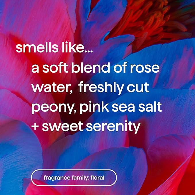 Method Body Wash (28 oz) and Shampoo (14 oz) Pure Peace Paraben-Free Peony Rose Water Pink Sea Salt