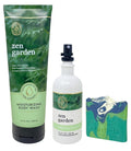 Bath &amp Body Works Aromatherapy Zen Garden Moisturizing Body Wash and Essential Oil Mist with an Aloe Vera Sample Soap