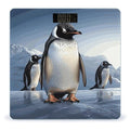 Penguin Scale for Body Weight Anti-Slip Digital Bathroom Scale Sturdy Toughened Glass Weighing Scales High Precision Safe Rounded Corners Smart Scales