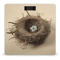 Birds Nest Bathroom Scale for Body Weight LCD Display Digital Bathroom Scale Tempered Glass Bathroom Weight Scales Fashion Smart Scales for Home Bedroom 400 Lb