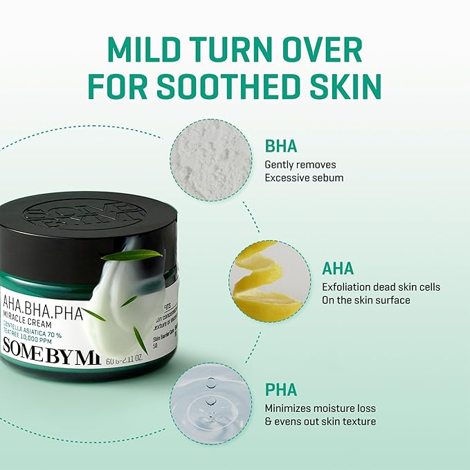 SOME BY MI AHA BHA PHA 30 Days Miracle Acne Clear Body Cleanser &amp Miracle Cream