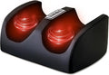 Foot Massager with Heat Electric Foot and Calf Massager with Roller Deep Tissue Massage for Plantar Fasciitis Neuropathy &amp Pain Relief Gifts for Women &amp Men(Black)