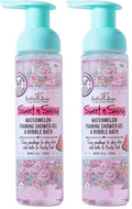 Bella &amp Bear Sweet 'n' Sassy Watermelon Foaming Shower Gel &amp Bubble Bath 6.7 oz (Pack of 2)