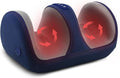 Shiatsu Foot Massager with Heat Foot and Calf Massager for Circulation and Pain Relief Plantar Fasciitis Massage Feet/Arm/Calf/Ankle with Kneading Rolling Gifts for Women &amp Men Blue