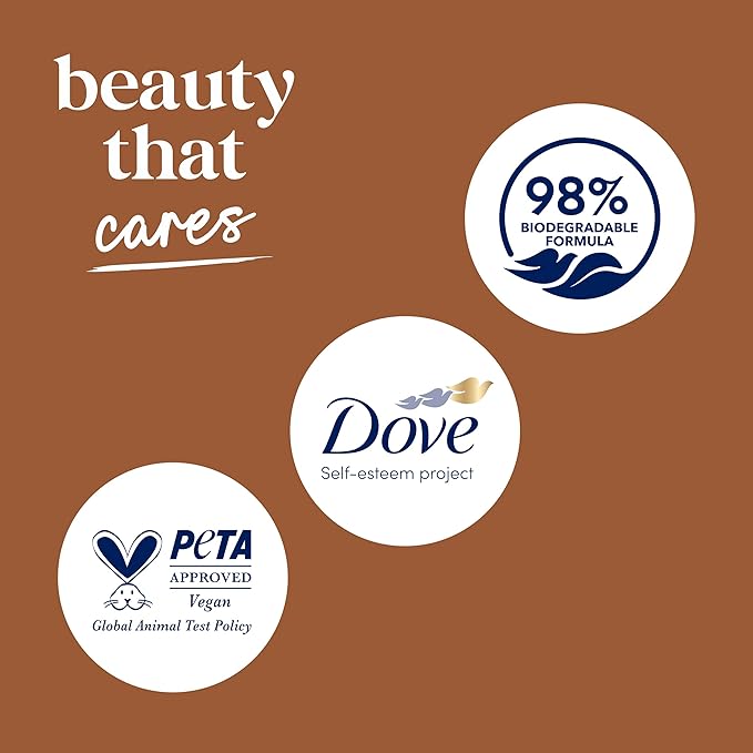 Dove Body Wash Restoring Coconut &amp Cocoa Butter 4 Count