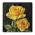 Yellow Rose Bathroom ScaleHighly Accurate Digital Weighing Machine for People Bright LED Display Weight Scale for The Aldult Home Use