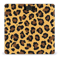 Smart Scale for Body Weight Automatic Switch Digital Bathroom Weighing Scale Leopard Skin Texture Print