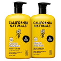 California Naturals Glow Body Wash Sunset Citrus 2-Pack Hydrating Body Wash for Soft Glowing Skin Gentle Skin Care for Women &amp Men Natural Vegan Cruelty Paraben &amp Sulfate Free 20 oz