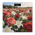 Flower Sea Smart Scale for Body Weight Digital Bathroom Scale Toughened Glass Weight Scale with Large LCD Backlight Display High Precision Scales Weighing Machine