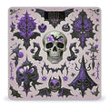 Gothic Skull Bathroom Scale for Body Weight Bathroom Digital Electronic Weighing Scale with Back Lit LED Display Sturdy Tempered Glass Weight Watchers Scales 400lb