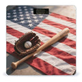Baseball Glove and Bat Weight Scale Cute Bathroom Scale for Body Highly Accurate Digital Weighing Machine for People Compact LCD Display Scales with Sturdy Toughened Glass Scales