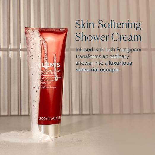 ELEMIS Frangipani Monoi Luxurious Shower Cream 6.7 Fl Oz