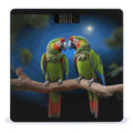 Parrots Weight Scale Digital Electronic Scales Bathroom Scale Larg LCD Backlight Display High Precisio MeasurementsTempered Glass