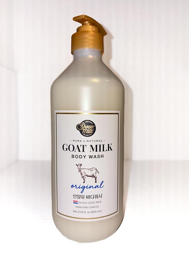 Premium Goat milk Body Wash For Smooth Skin body cleanser with Herb Complex 27.05 fl oz