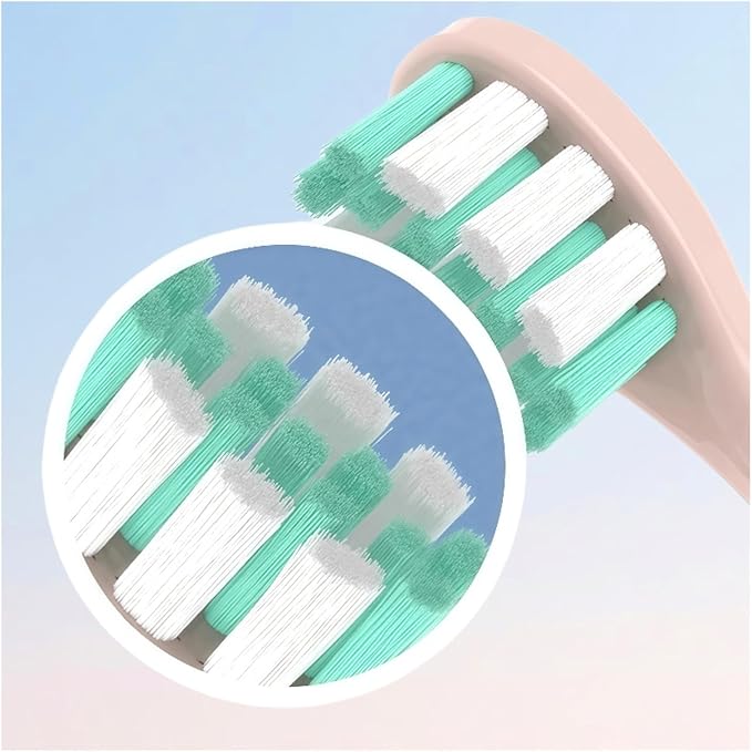 Replacement Toothbrush Head.Compatible for Usmile Y4 Y10 Y1S Y20 Y10PRO Y20PRO Electric Toothbrush(Gray 4PCS)