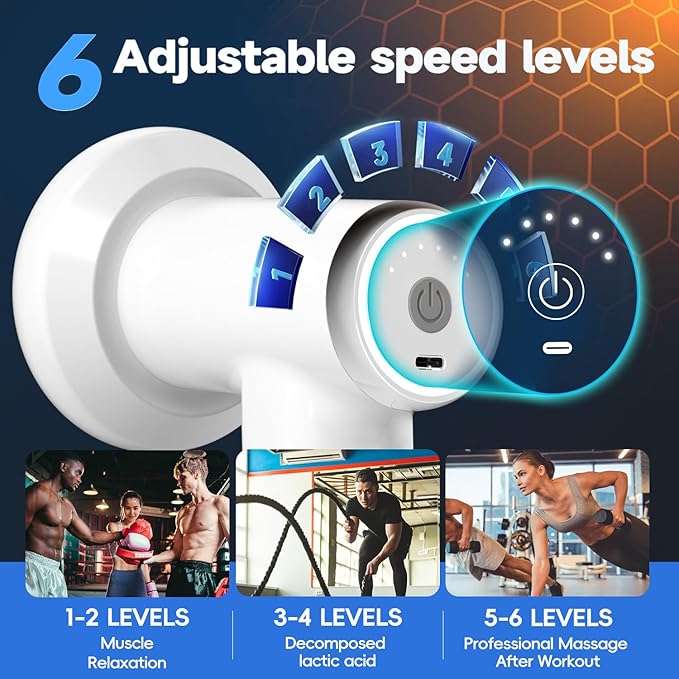 Anti Cellulite Massage Tool Body Sculpting Machine for Women Lymphatic Drainage Device with Lipo Roller Handheld Home Use for Belly Fat Stomach Thighs &amp Buttocks Sculpting (White)