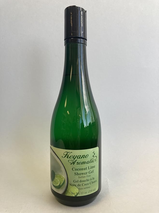 Keyano Aromatics Coconut lime shower gel 12 Oz.